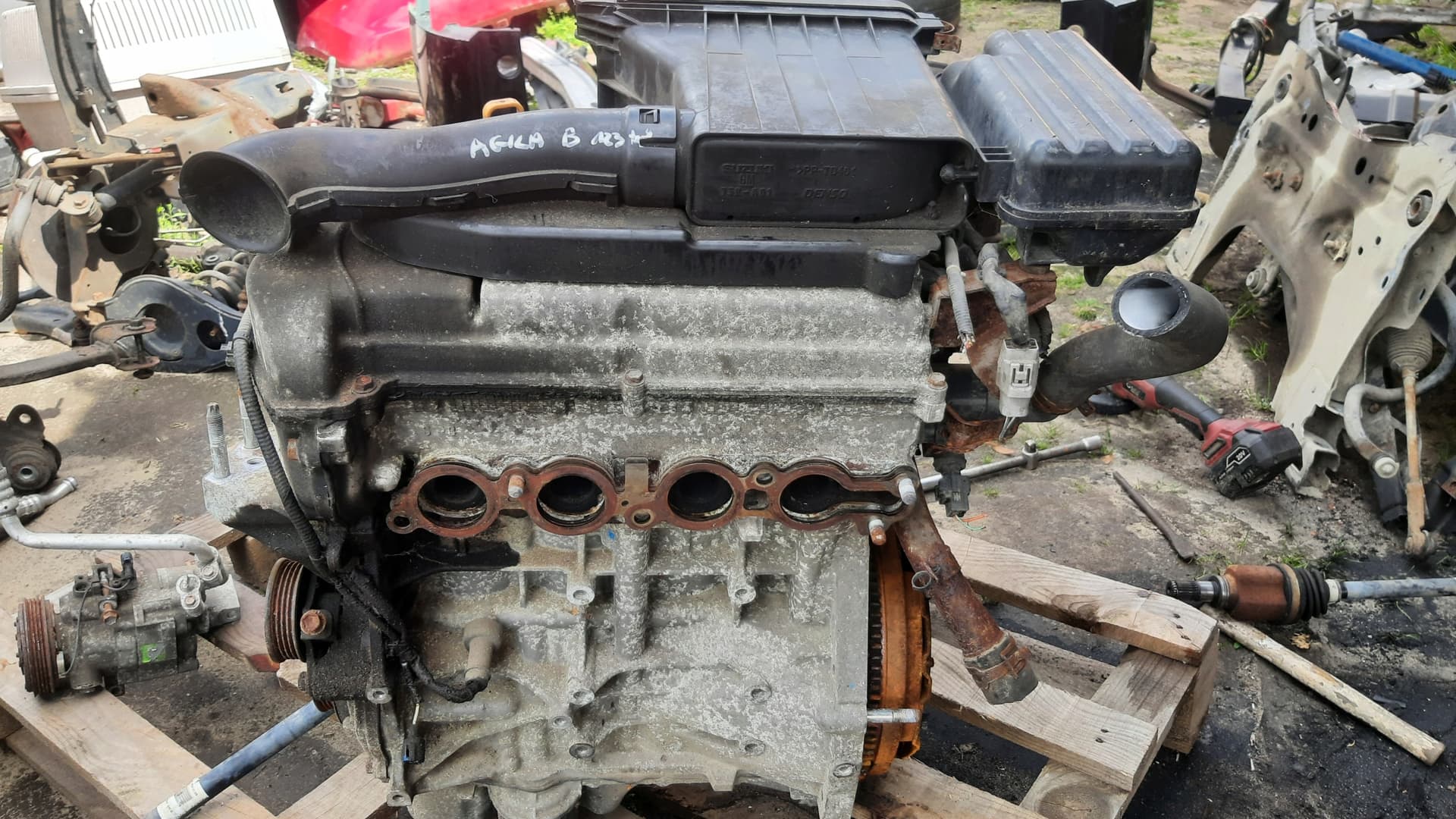 Moteur K12B pour Opel Agila 1.2 Petrol/Liquified Petroleum Gas (LPG)