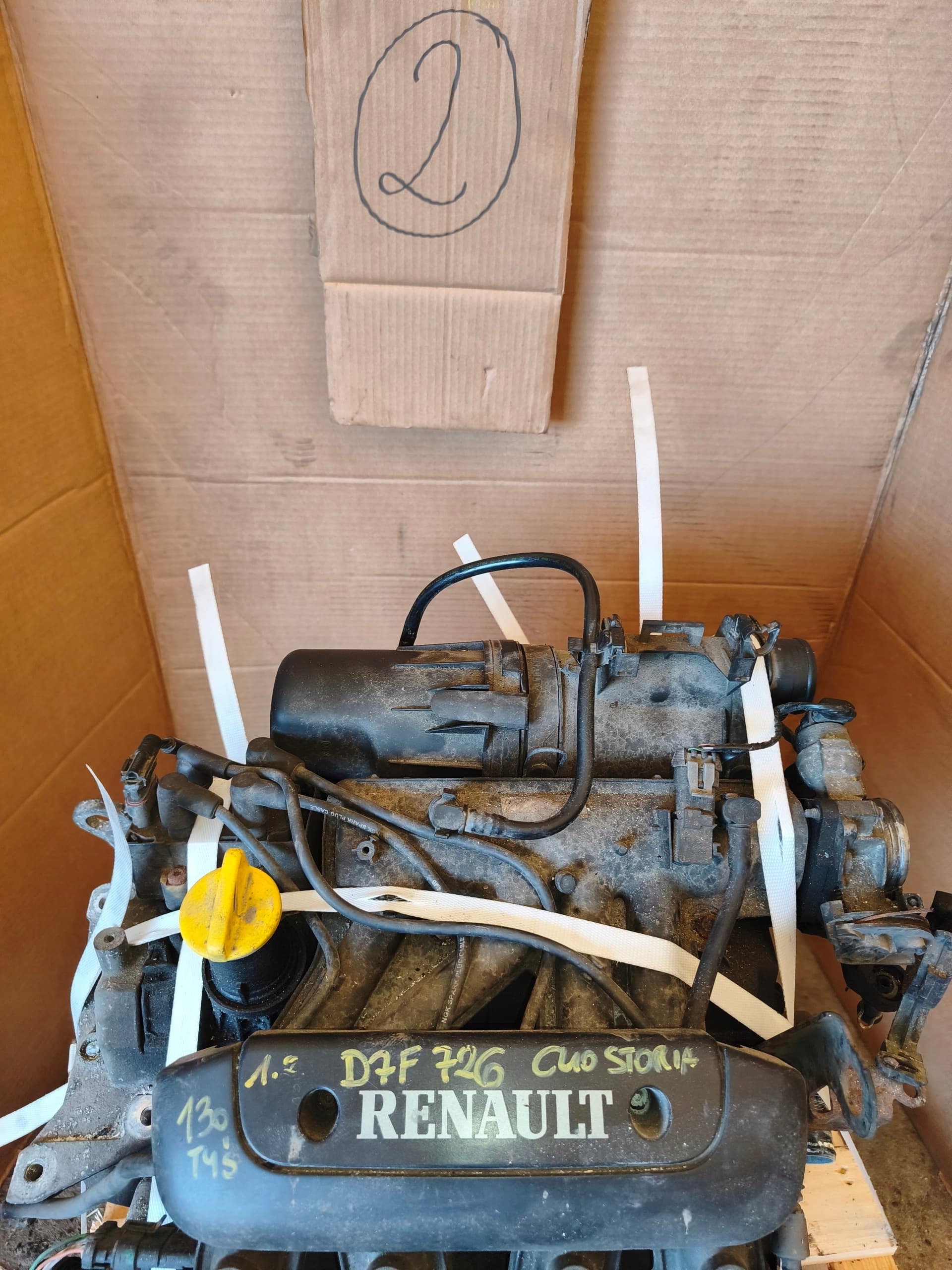 Moteur D7F 726 — vue 2