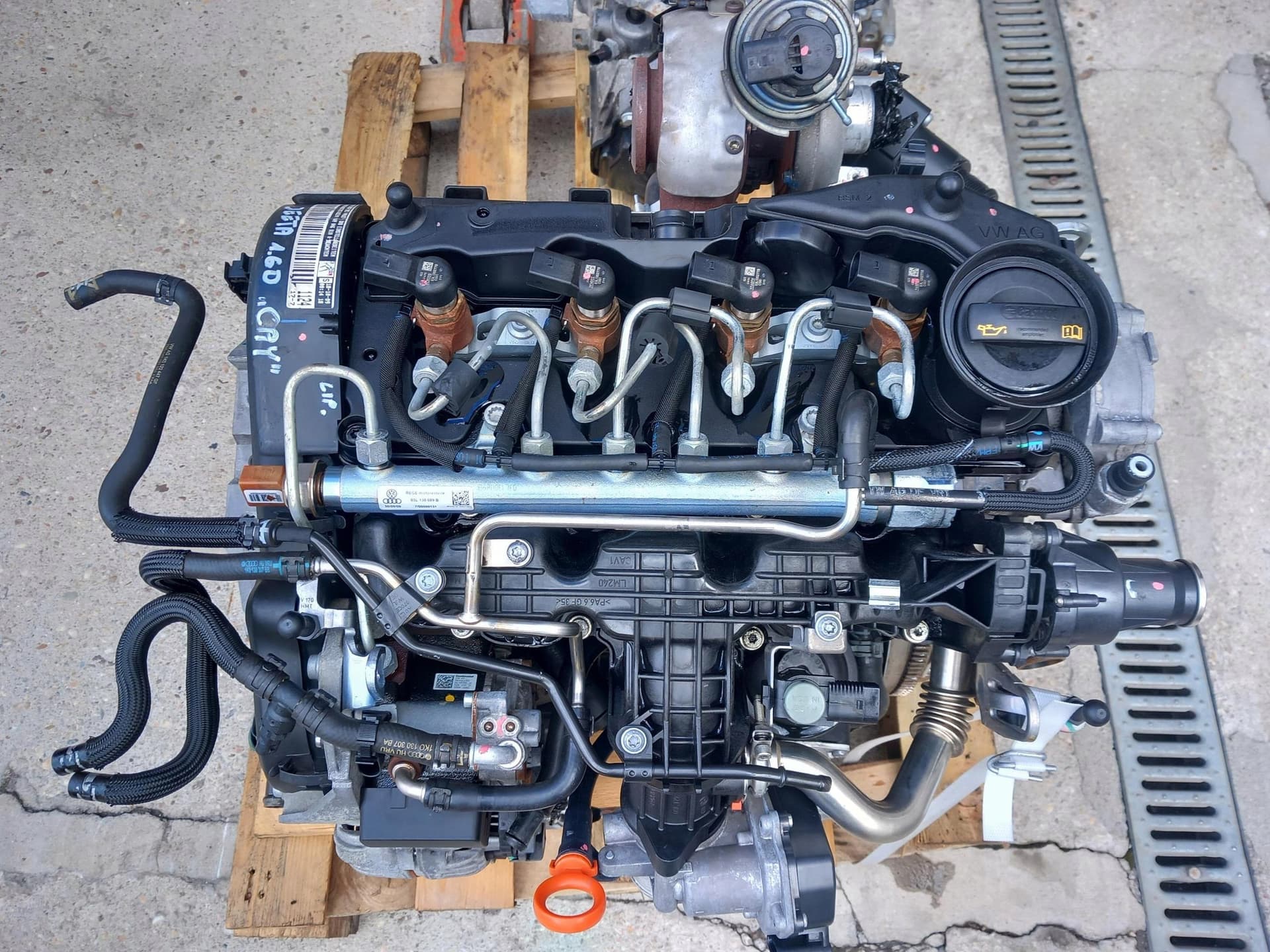 Moteur CAYB pour Skoda Rapid