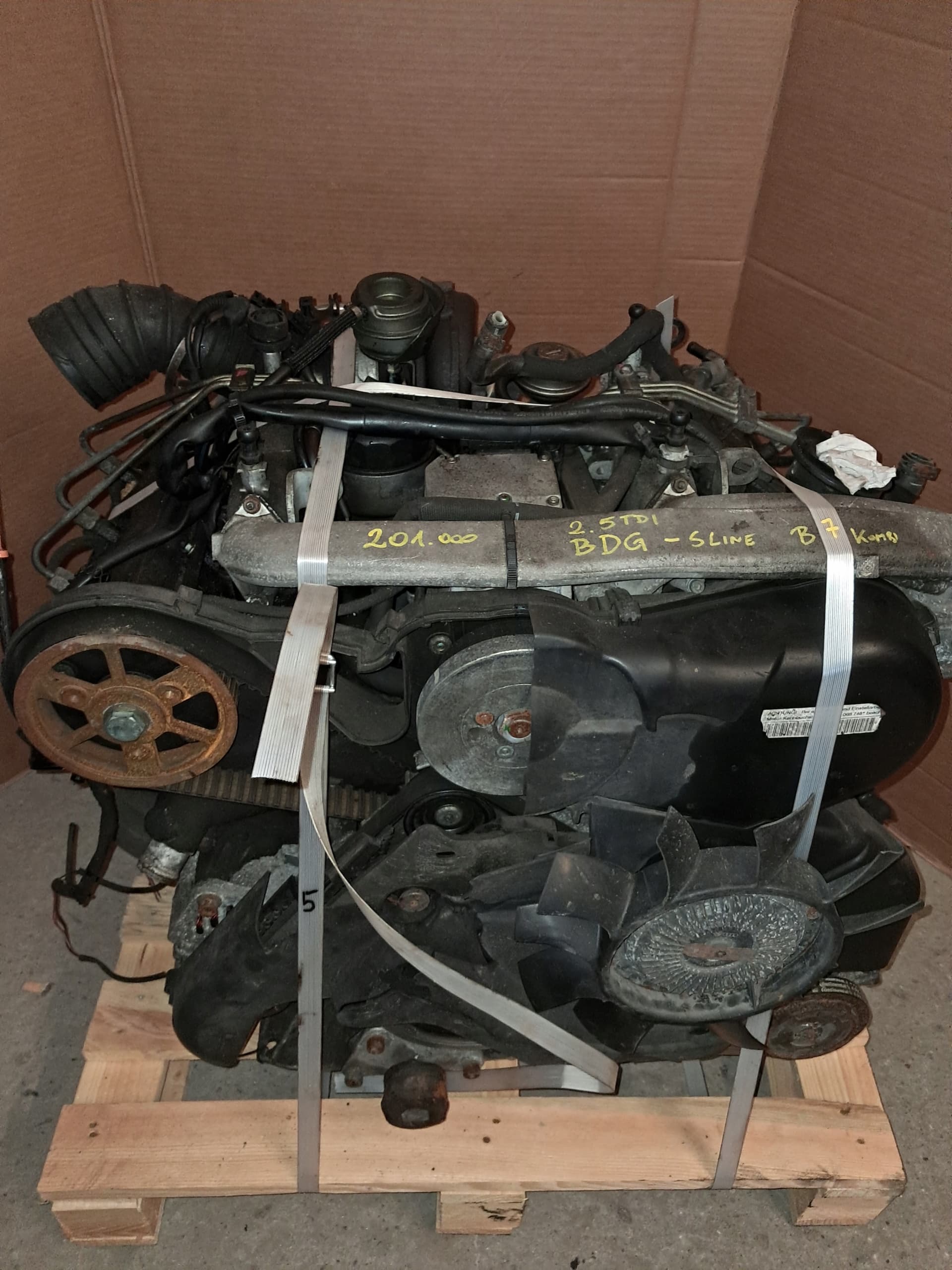 Moteur BDG pour Skoda Superb 2.5 Diesel