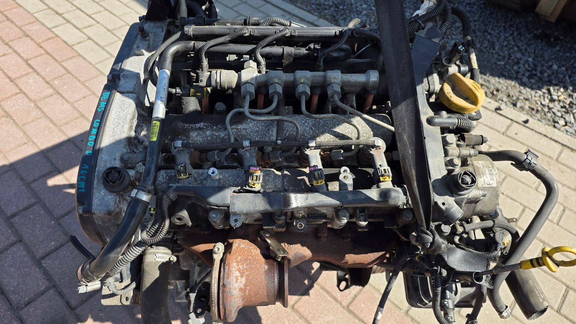 Moteur 198 A3.000 pour Fiat Linea 1.6 Diesel