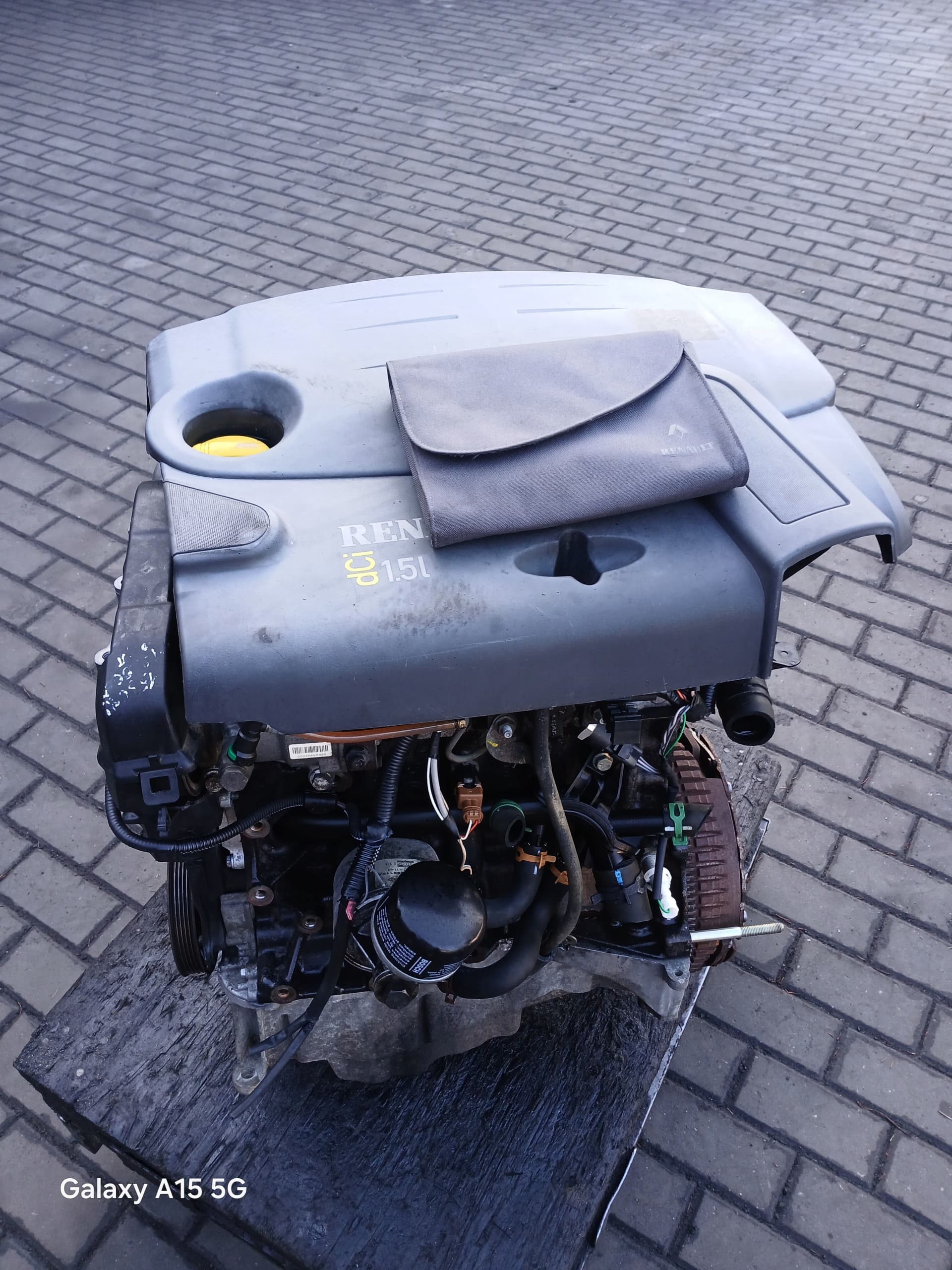 Moteur K9K 702 pour Renault Kangoo 1.5 Diesel
