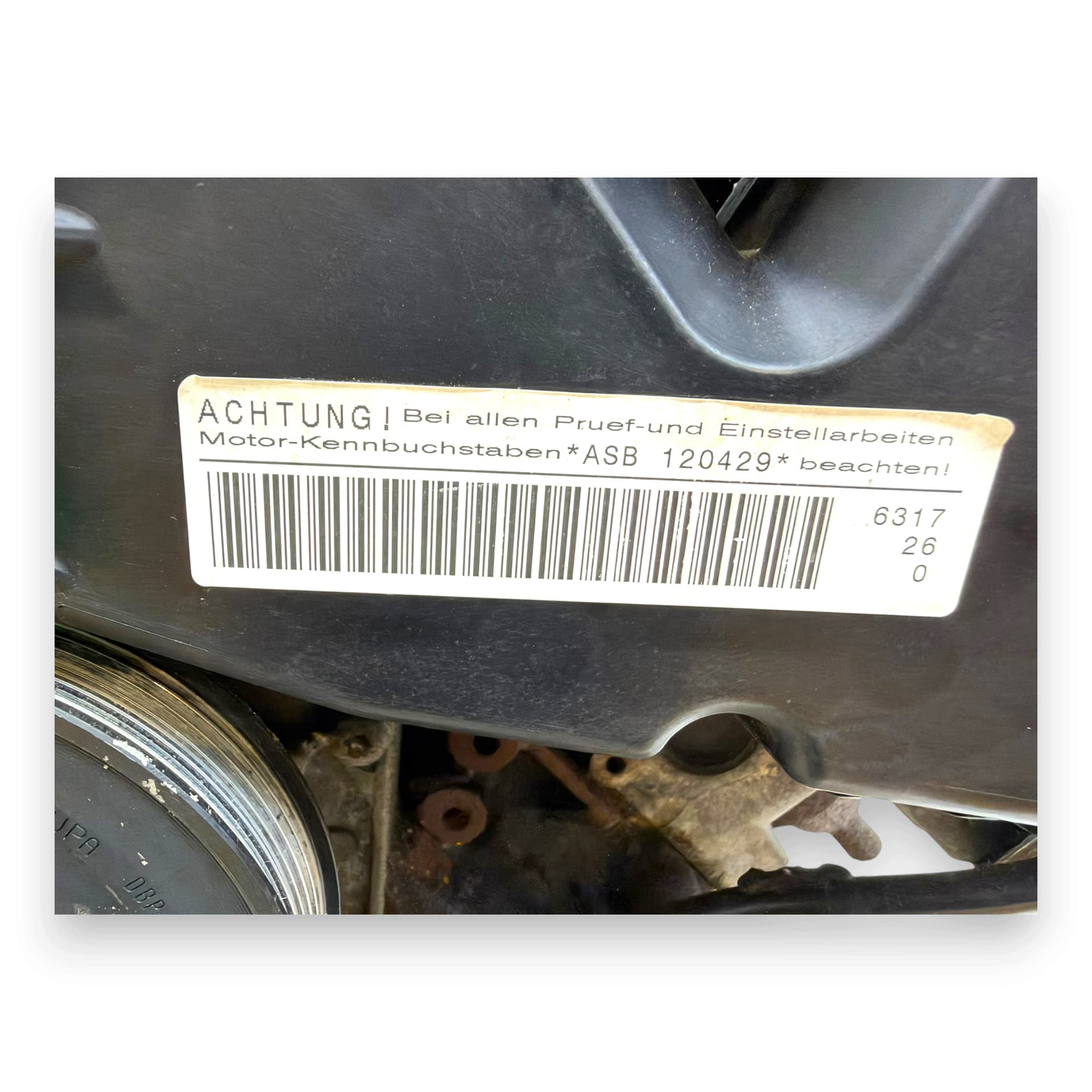 Moteur ASB — vue 2