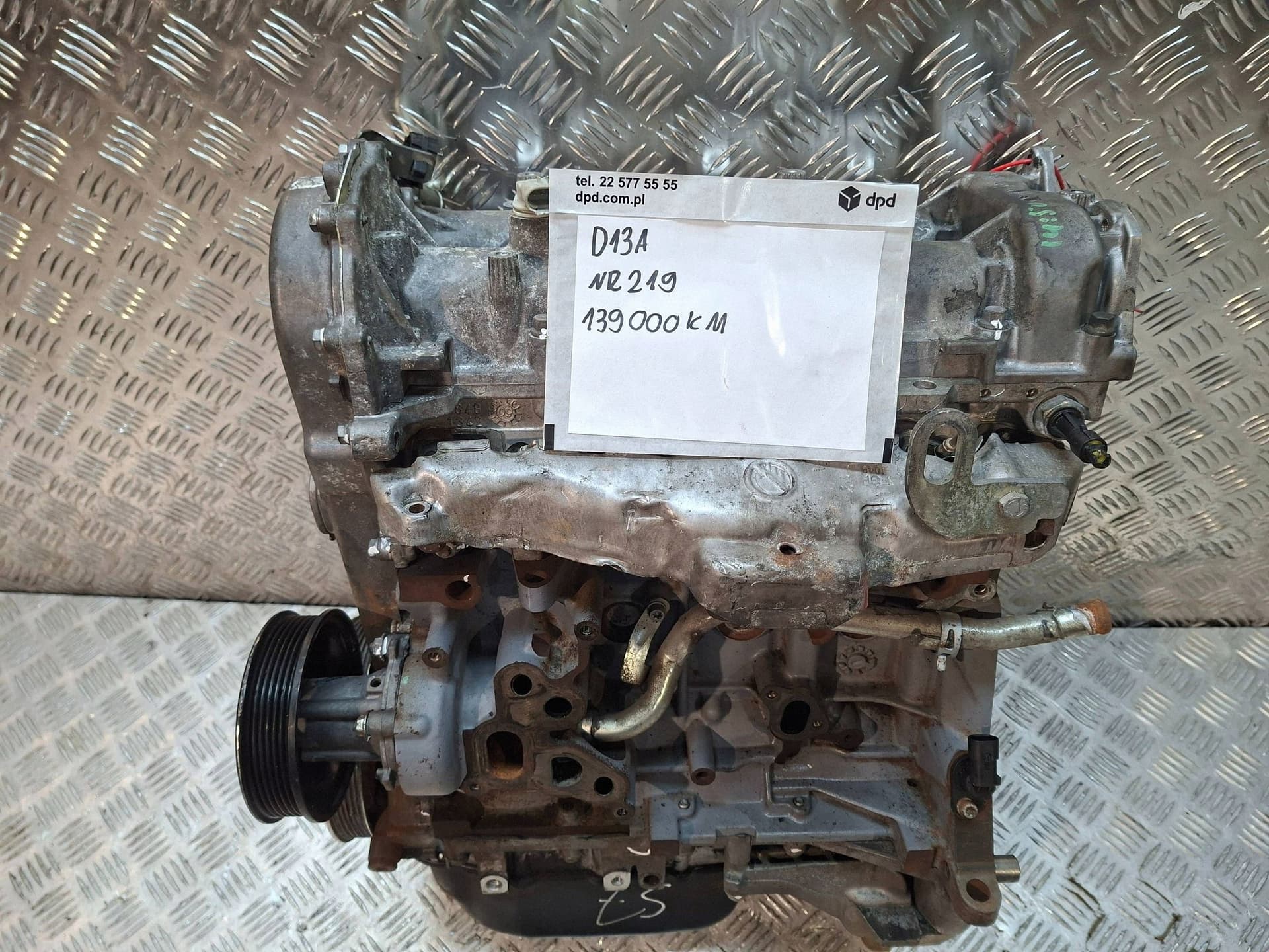 Moteur D13A pour Vauxhall Agila 1.3 Diesel