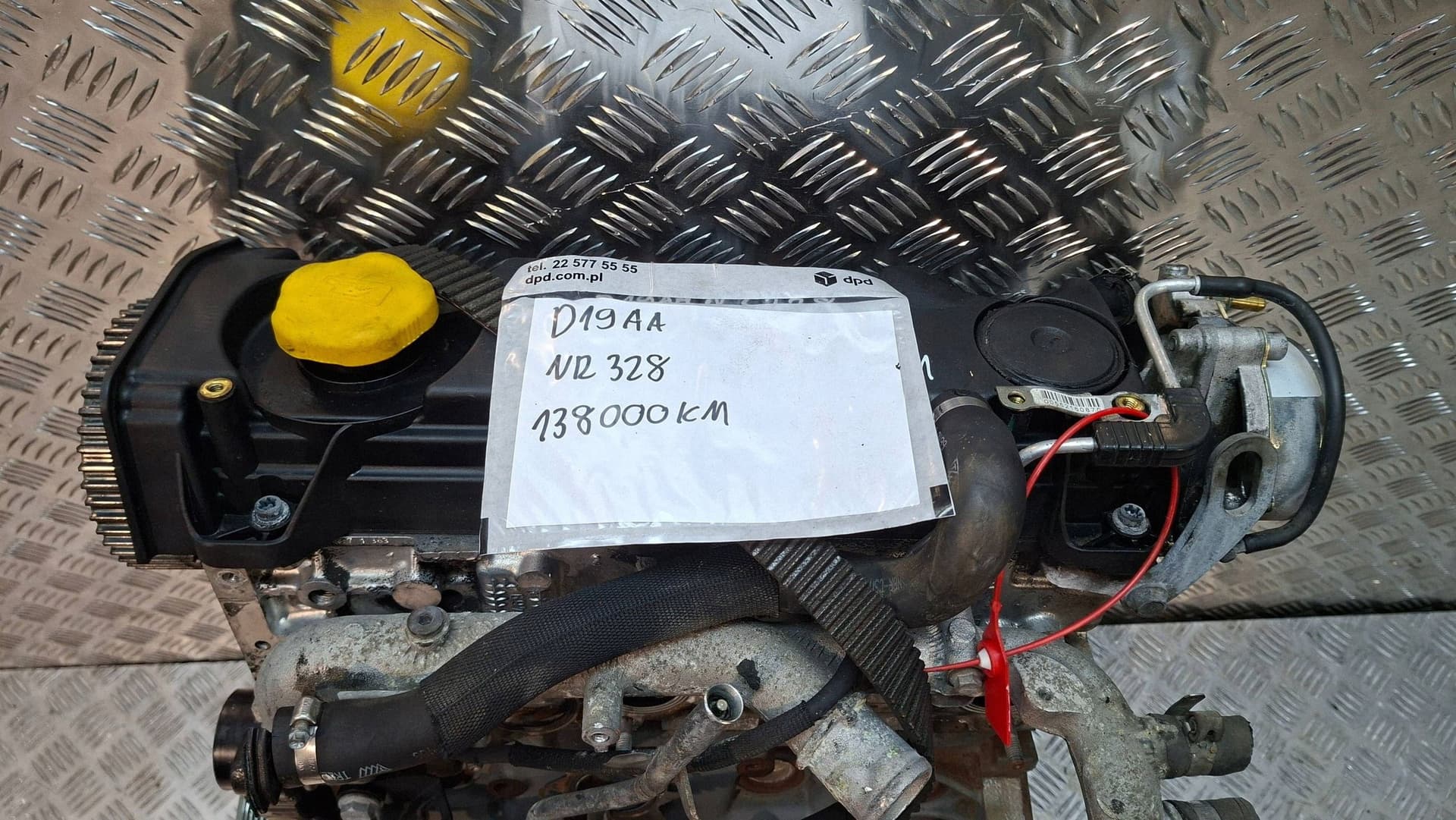 Moteur D19AA pour Fiat Sedici