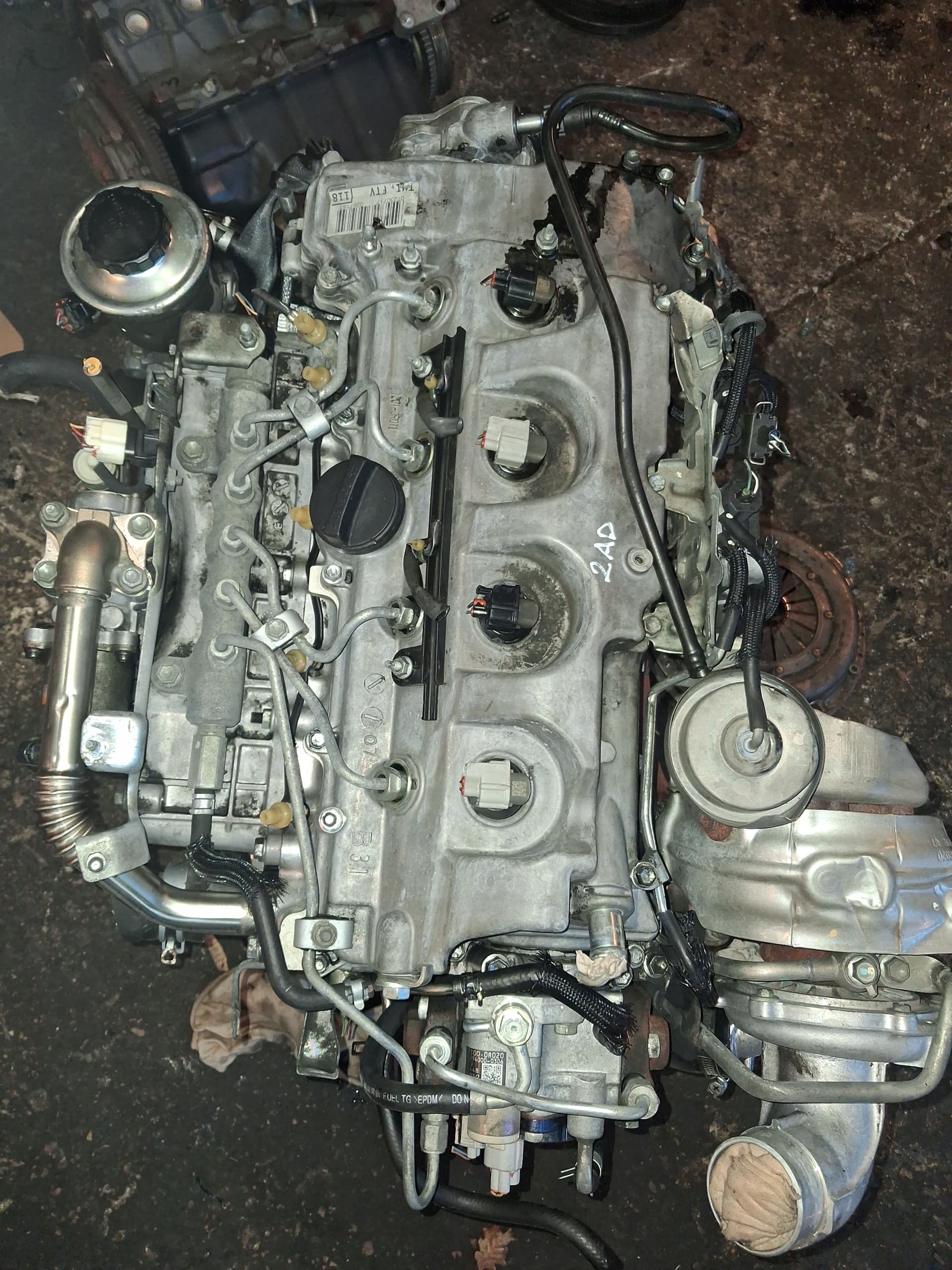 Moteur 2AD-FHV pour Toyota Corolla