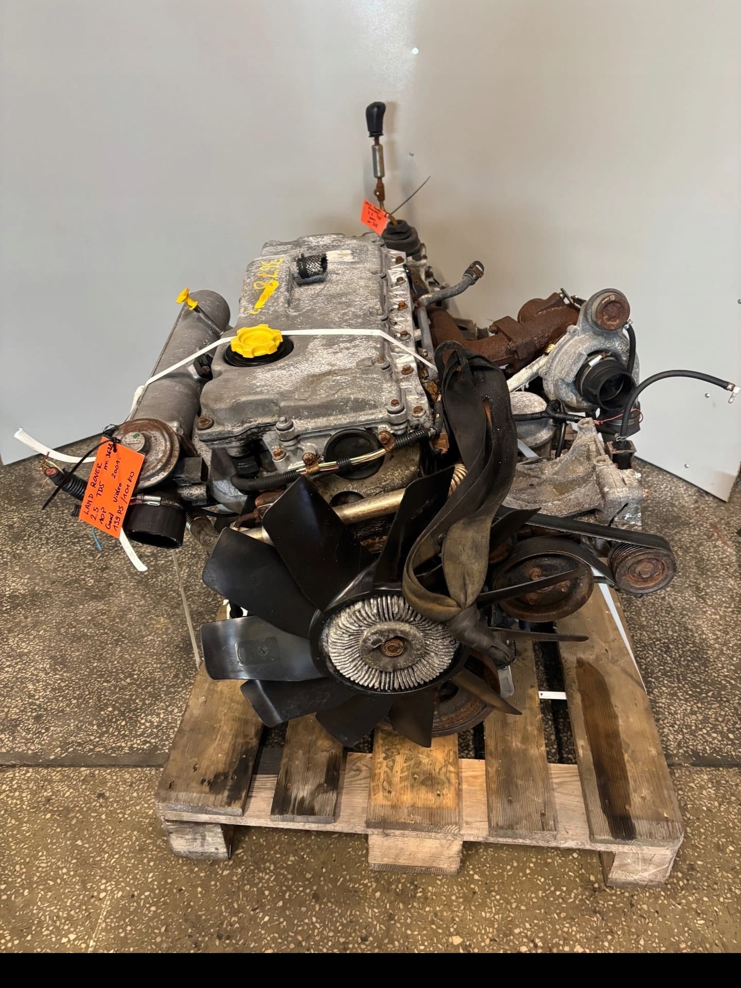 Moteur 15 P pour Land Rover Defender 2.5 Diesel