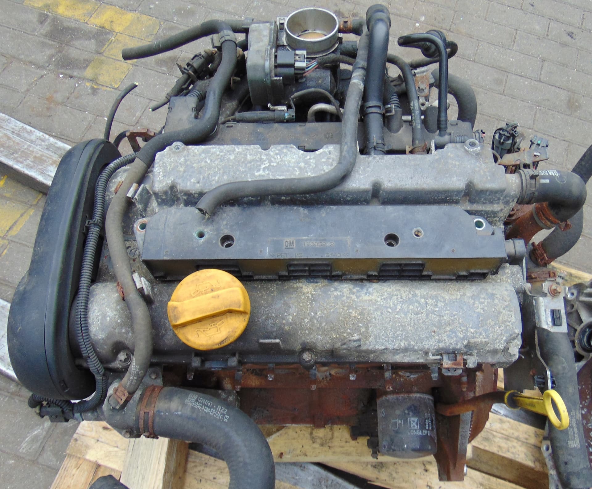 Moteur Z 16 YNG pour Opel Zafira 1.6 Petrol/Compressed Natural Gas (CNG)