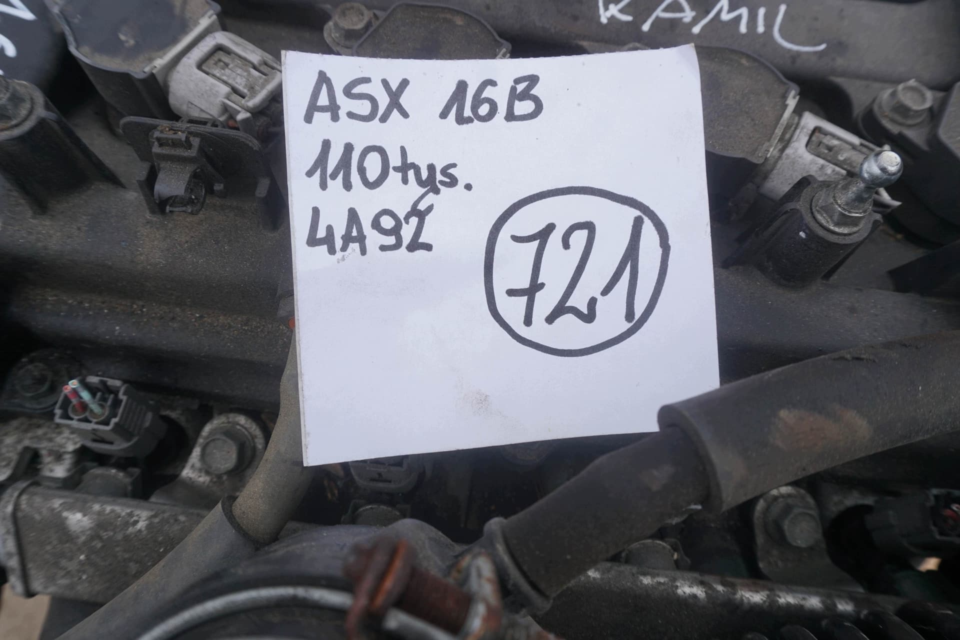Moteur 4A92 — vue 2